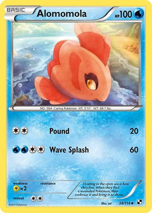 Pokemon TCG - Black & White - Alomomola - 38/114
