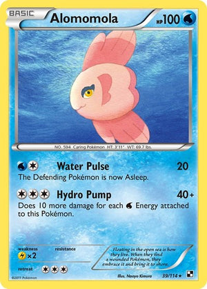 Pokemon TCG - Black & White - Alomomola - 39/114