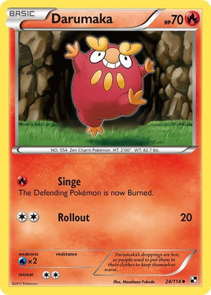 Pokemon TCG - Black & White - Darumaka - 24/114