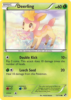 Pokemon TCG - Black & White - Deerling - 13/114