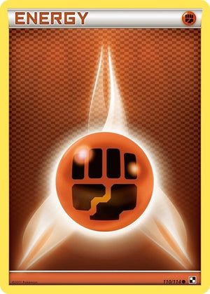 Pokemon TCG - Black & White - Fighting Energy - 110/114