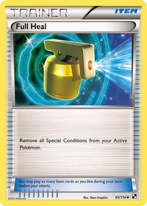 Pokemon TCG - Black & White - Full Heal - 95/114 - Reverse Holofoil