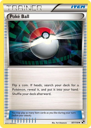 Pokemon TCG - Black & White - Poke Ball - 97/114