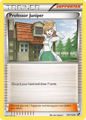 Pokemon TCG - Black & White - Professor Juniper - 101/114