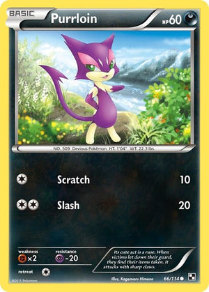 Pokemon TCG - Black & White - Purrloin - 66/114