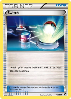 Pokemon TCG - Black & White - Switch - 104/114