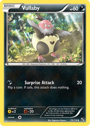 Pokemon TCG - Black & White - Vullaby - 72/114
