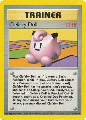 Pokemon TCG - Base Set - Clefairy Doll - 070/102