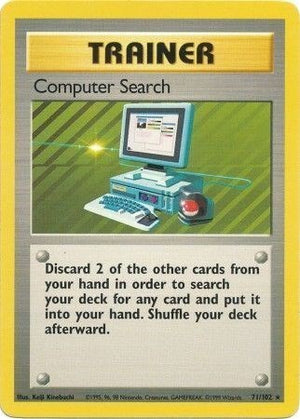 Pokemon TCG - Base Set - Computer Search - 071/102