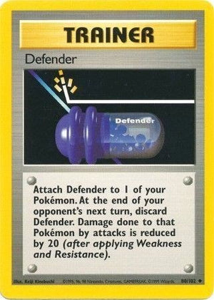 Pokemon TCG - Base Set - Defender - 080/102