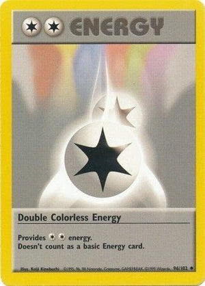 Pokemon TCG - Base Set - Double Colorless Energy - 096/102