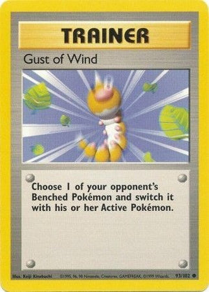 Pokemon TCG - Base Set - Gust of Wind - 093/102