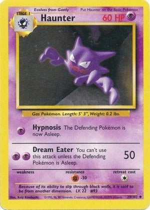 Pokemon TCG - Base Set - Haunter - 029/102