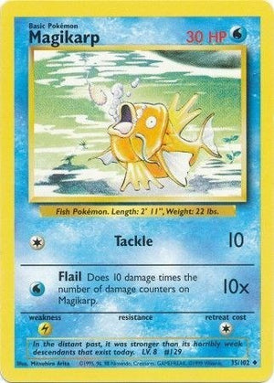Pokemon TCG - Base Set - Magikarp - 035/102