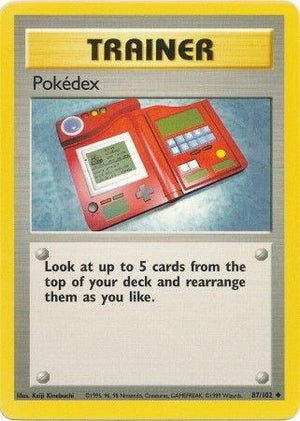 Pokemon TCG - Base Set - Pokedex - 087/102