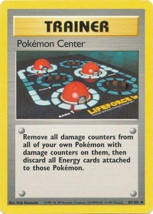 Pokemon TCG - Base Set - Pokemon Center - 085/102
