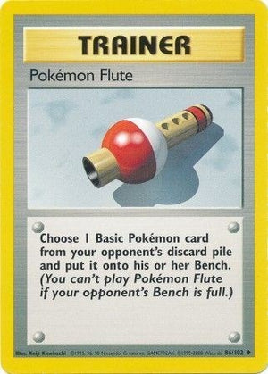 Pokemon TCG - Base Set - Pokemon Flute - 086/102