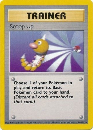 Pokemon TCG - Base Set - Scoop Up - 078/102