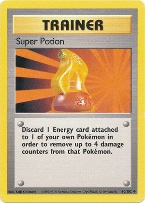 Pokemon TCG - Base Set - Super Potion - 090/102
