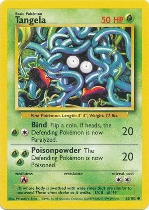 Pokemon TCG - Base Set - Tangela - 066/102