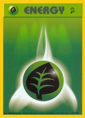 Pokemon TCG - Base Set 2 - Grass Energy - 127/130