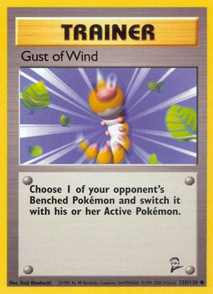 Pokemon TCG - Base Set 2 - Gust of Wind - 120/130