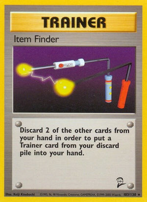 Pokemon TCG - Base Set 2 - Item Finder - 103/130