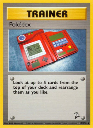 Pokemon TCG - Base Set 2 - Pokedex - 115/130