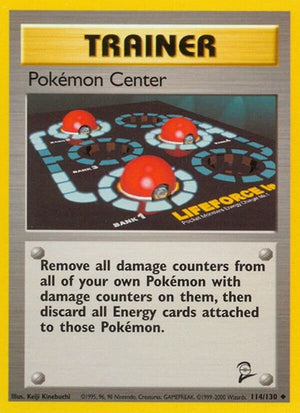 Pokemon TCG - Base Set 2 - Pokemon Center - 114/130