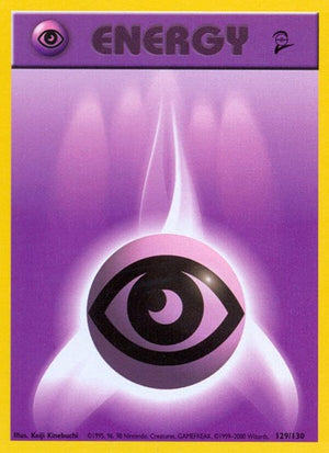 Pokemon TCG - Base Set 2 - Psychic Energy - 129/130