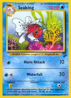 Pokemon TCG - Base Set 2 - Seaking - 060/130