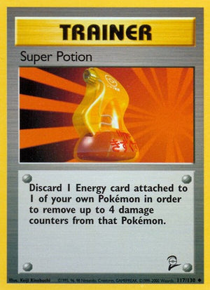 Pokemon TCG - Base Set 2 - Super Potion - 117/130