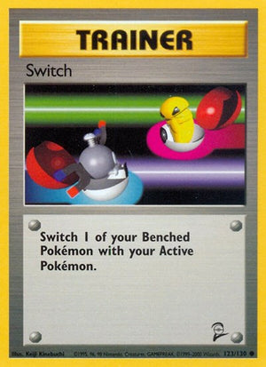 Pokemon TCG - Base Set 2 - Switch - 123/130