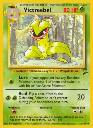 Pokemon TCG - Base Set 2 - Victreebel - 032/130