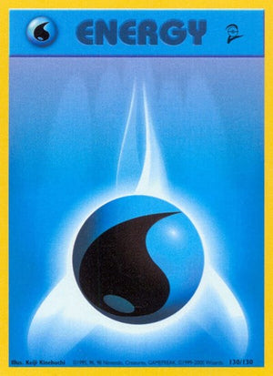 Pokemon TCG - Base Set 2 - Water Energy - 130/130