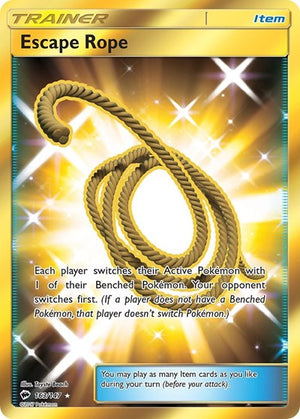 Pokemon TCG - SM - Burning Shadows - Escape Rope - 163/147 - Holofoil