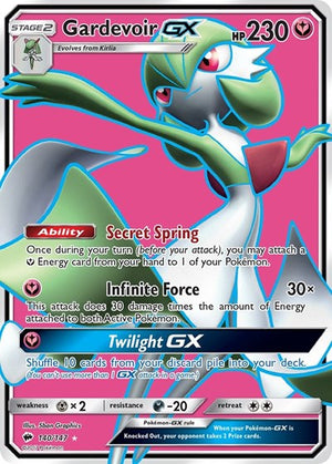 Pokemon TCG - SM - Burning Shadows - Gardevoir GX - 140/147 - Holofoil