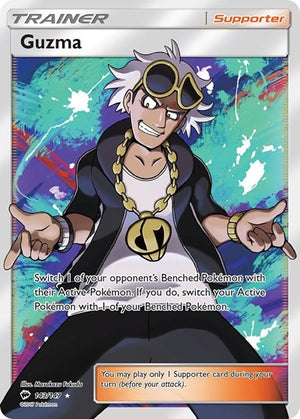 Pokemon TCG - SM - Burning Shadows - Guzma - 143/147 - Holofoil