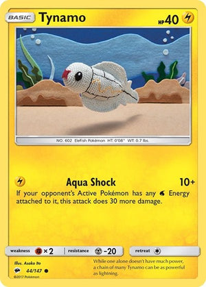 Pokemon TCG - SM - Burning Shadows - Tynamo - 44/147