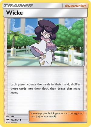 Pokemon TCG - SM - Burning Shadows - Wicke - 127/147