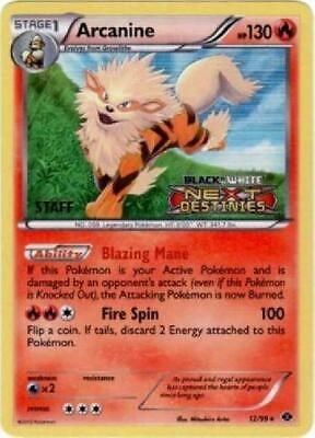 Pokemon TCG - Black & White Promos - Arcanine - 12/99