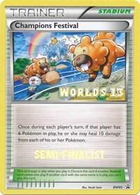 Pokemon TCG - Black & White Promos - Champions Festival - (Worlds 13 Semi Finalist) - BW95 - BW95
