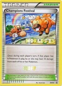 Pokemon TCG - Black & White Promos - Champions Festival - (Worlds 13 Staff) - BW95 - BW95