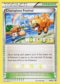 Pokemon TCG - Black & White Promos - Champions Festival - (Worlds 13 Top Thirty Two) - BW95 - BW95