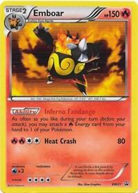 Pokemon TCG - Black & White Promos - Emboar - BW21 - BW21 - Holofoil
