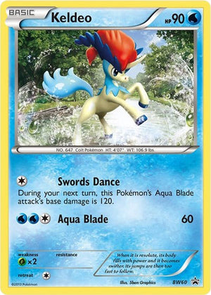 Pokemon TCG - Black & White Promos - Keldeo - BW60 - BW60