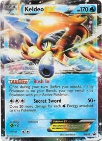 Pokemon TCG - Black & White Promos - Keldeo EX - BW61 - BW61 - Holofoil