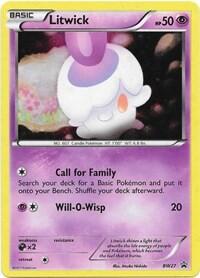 Pokemon TCG - Black & White Promos - Litwick - BW27 - BW27 - Holofoil
