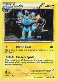 Pokemon TCG - Black & White Promos - Luxio - BW34 - BW34 - Holofoil