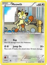 Pokemon TCG - Black & White Promos - Meowth - BW35 - BW35